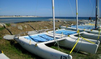 Le plan d'eau du centre nautique